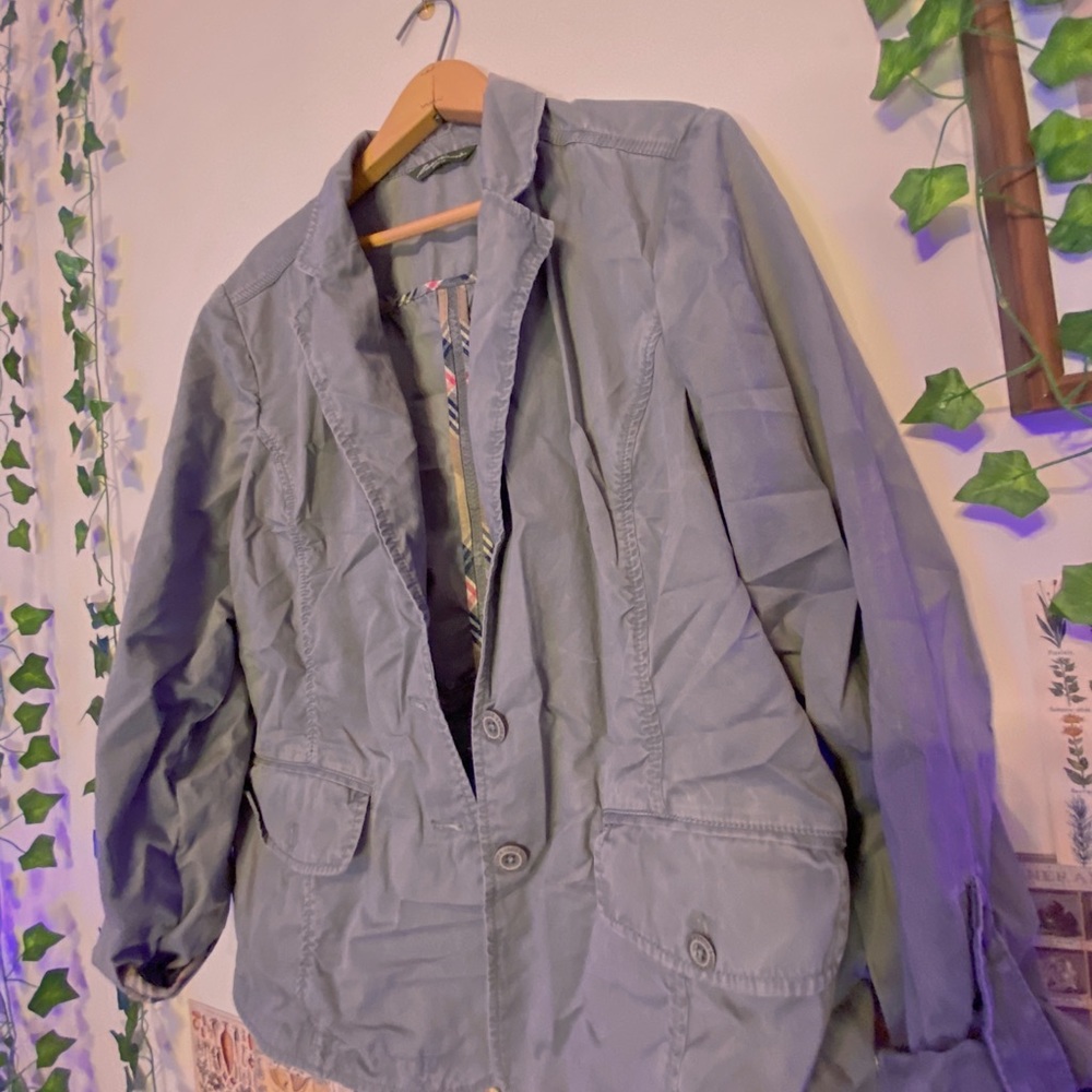 army green jacket
